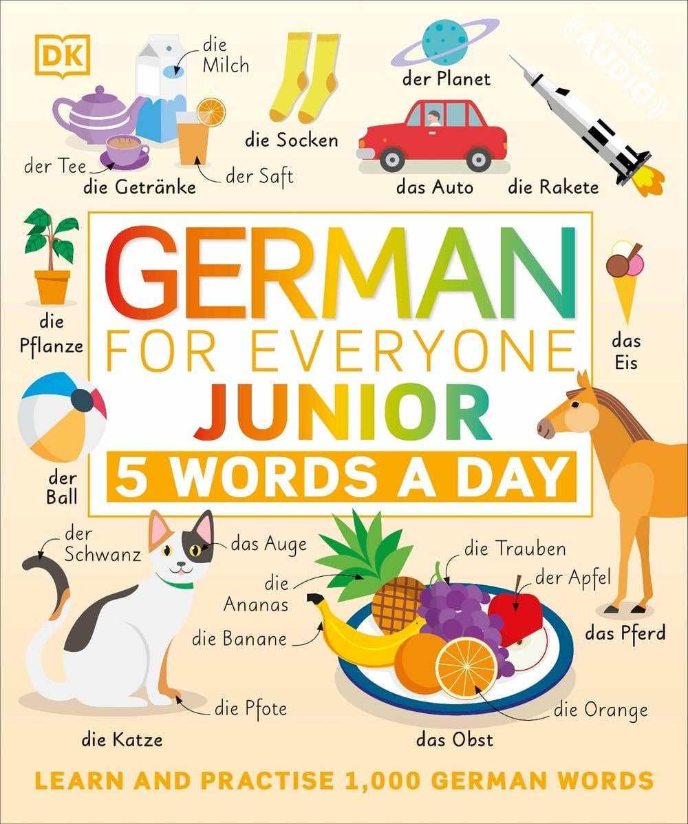 German for Everyone Junior 5 Words a Day by DK - ISBN: 9780241491416