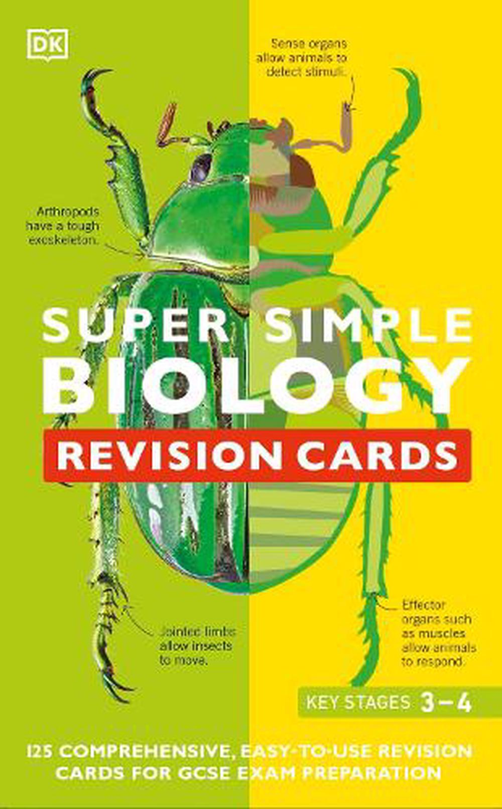 Super Simple Biology Revision Cards Key Stages 3 And 4 By DK, Cards ...