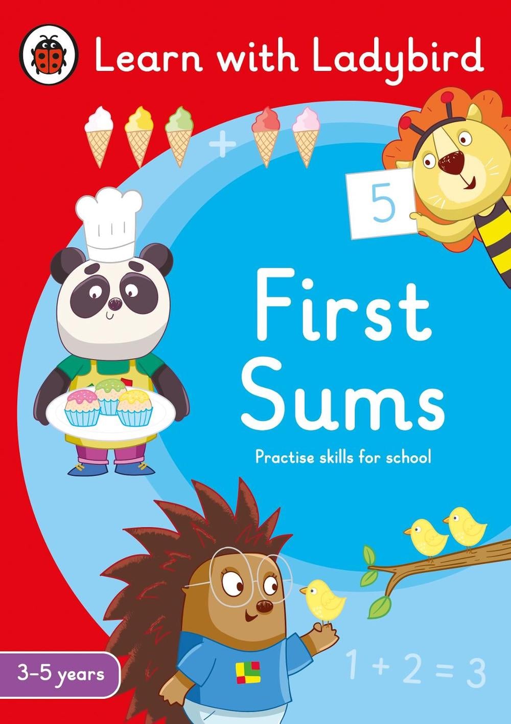 First Sums: A Learn with Ladybird Activity Book 3-5 years by Ladybird - ISBN: 9780241515570