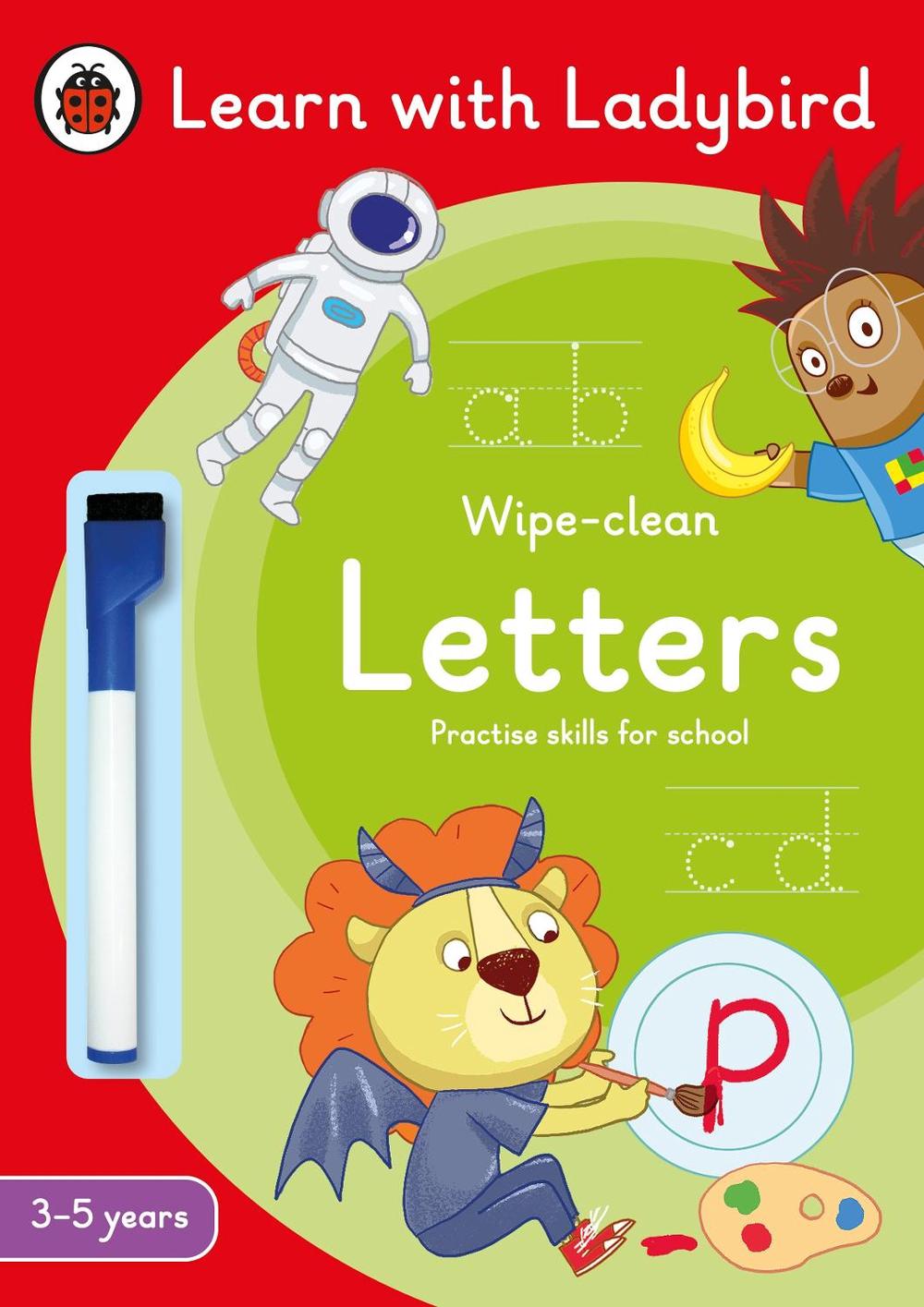 Letters: A Learn with Ladybird Wipe-Clean Activity Book 3-5 years by Ladybird - ISBN: 9780241515600