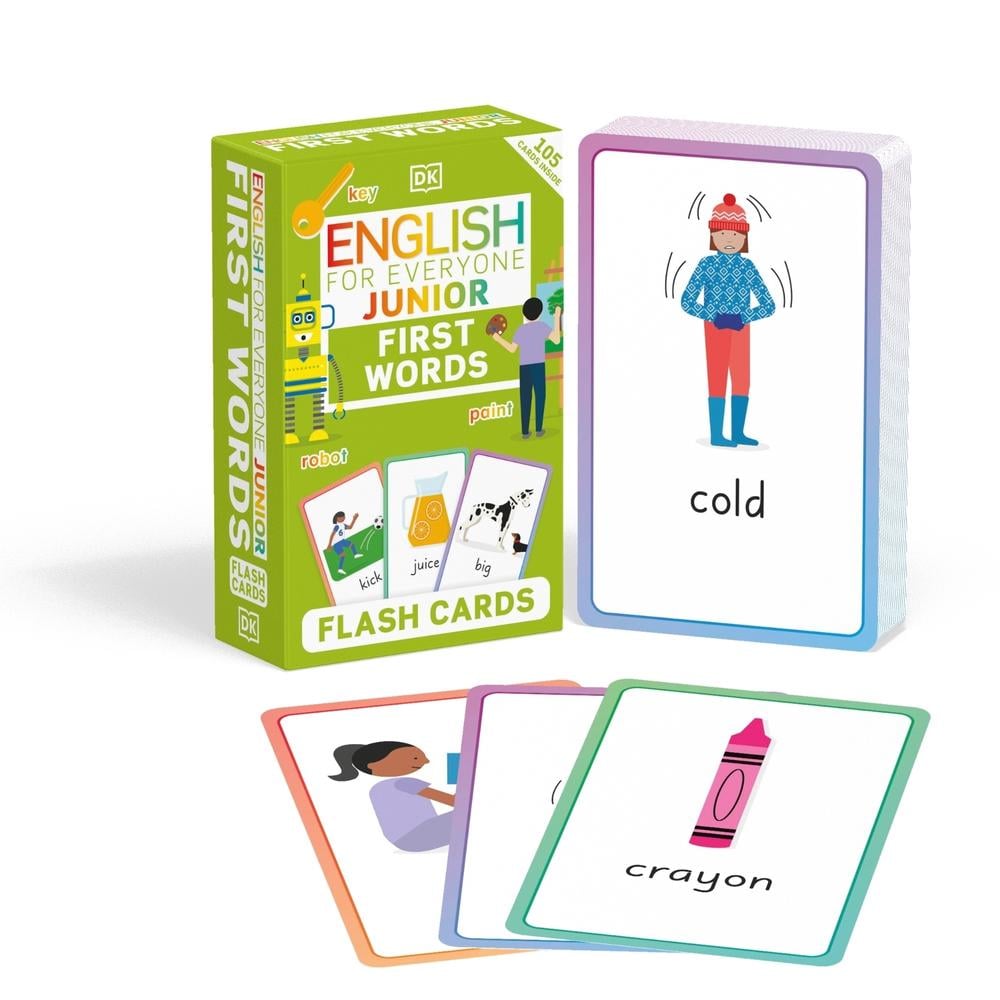 English for Everyone Junior First Words Flash Cards by DK - ISBN: 9780241525678
