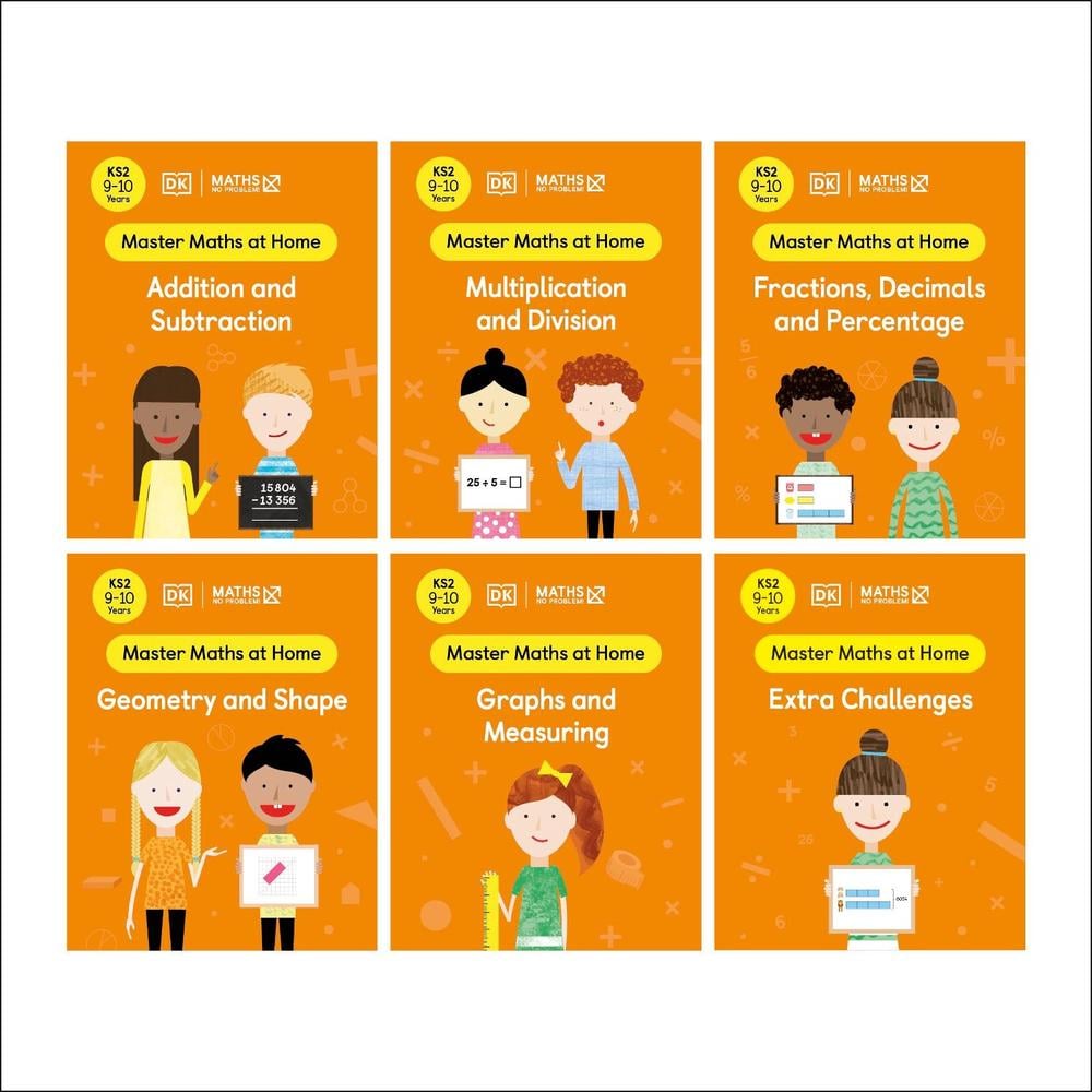 Maths — No Problem! Collection of 6 Workbooks, Ages 9-10 (Key Stage 2) by Maths — No Problem! - ISBN: 9780241525746
