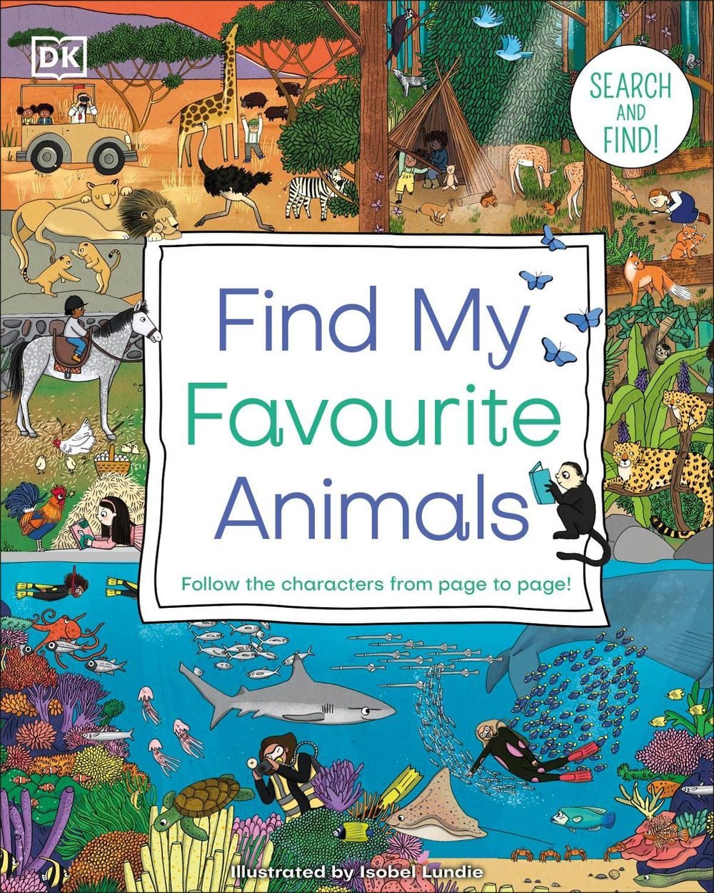 Find My Favourite Animals by DK - ISBN: 9780241533598