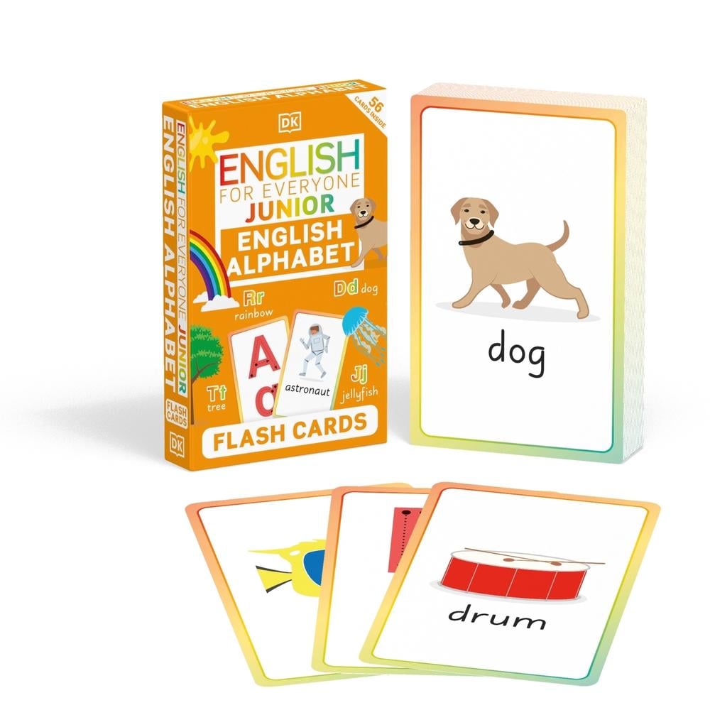 English for Everyone Junior English Alphabet Flash Cards by DK - ISBN: 9780241536223