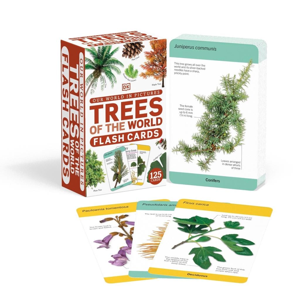 Our World in Pictures Trees of the World Flash Cards by DK - ISBN: 9780241536322