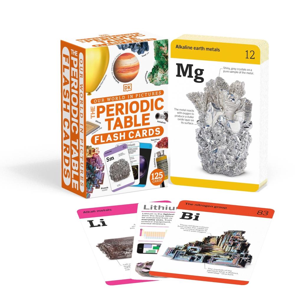 Our World in Pictures The Periodic Table Flash Cards, 9780241536353