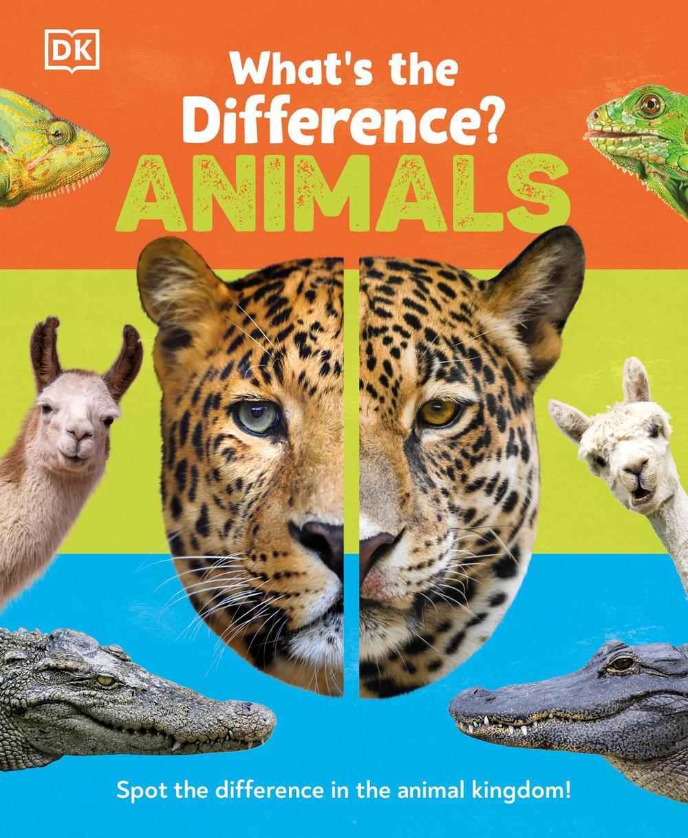 What's the Difference? Animals by DK - ISBN: 9780241538555