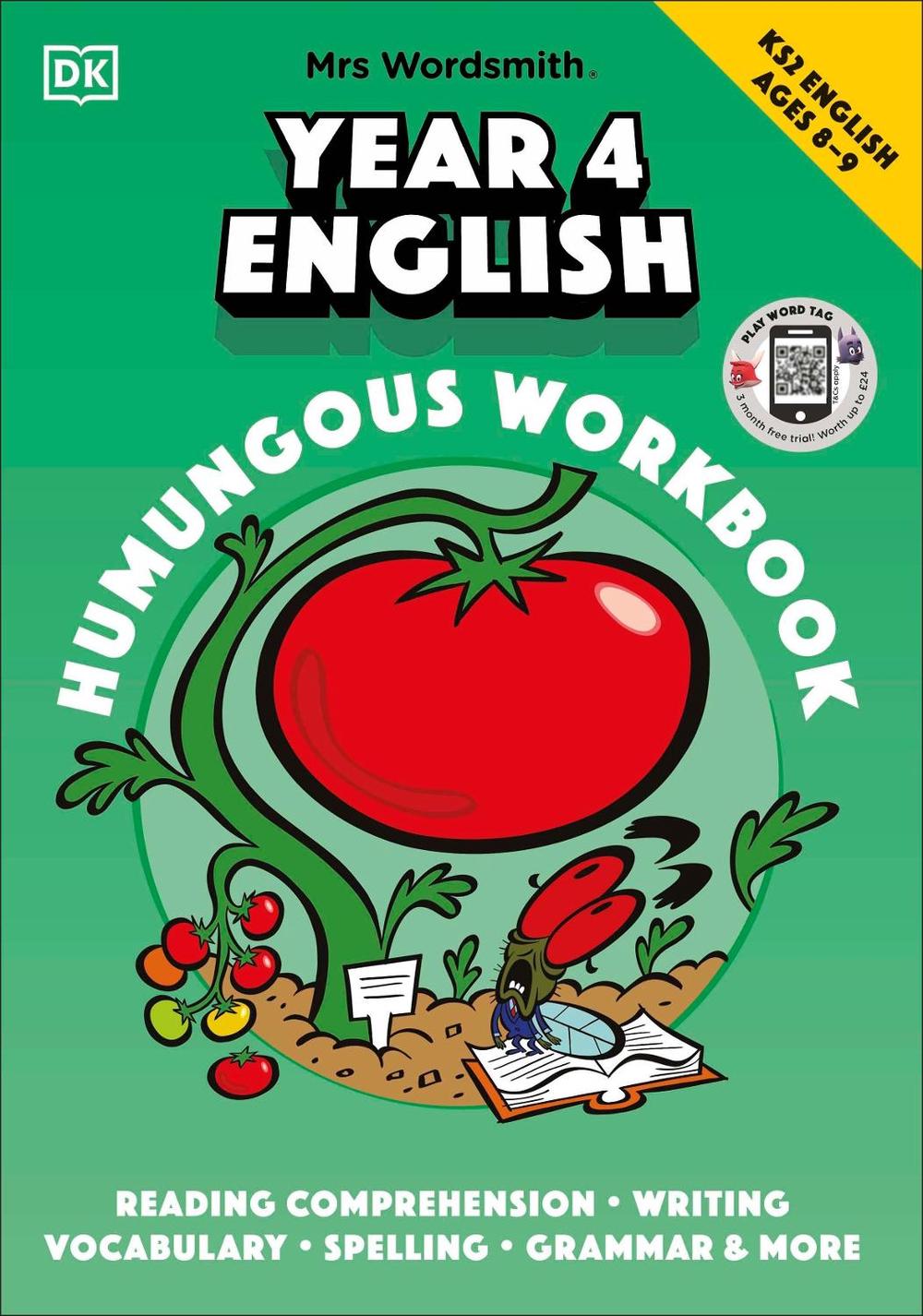Mrs Wordsmith Year 4 English Humungous Workbook, Ages 8–9 (Key Stage 2), 9780241554685