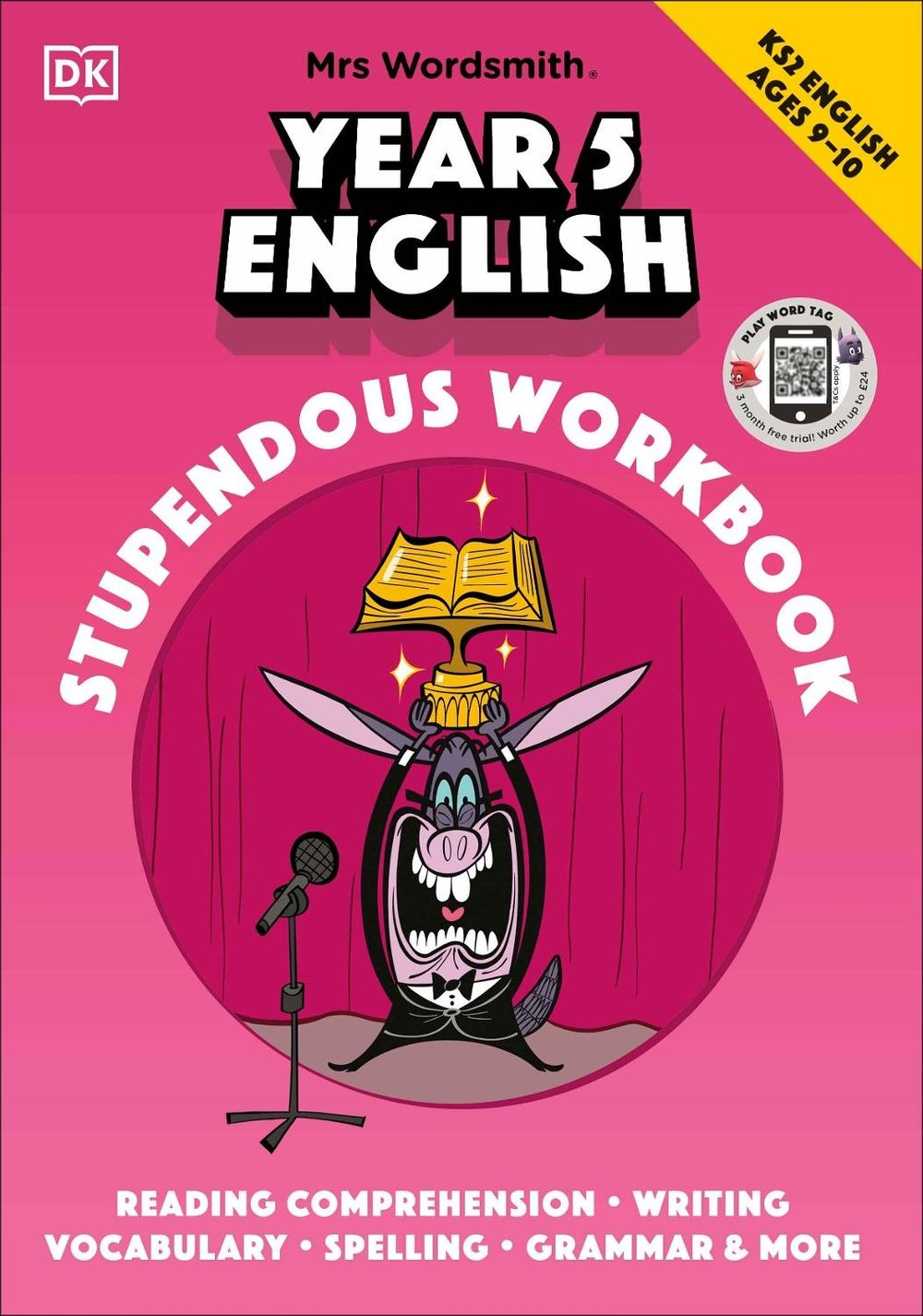 Mrs Wordsmith Year 5 English Stupendous Workbook, Ages 9–10 (Key Stage 2) by Mrs Wordsmith - ISBN: 9780241554692