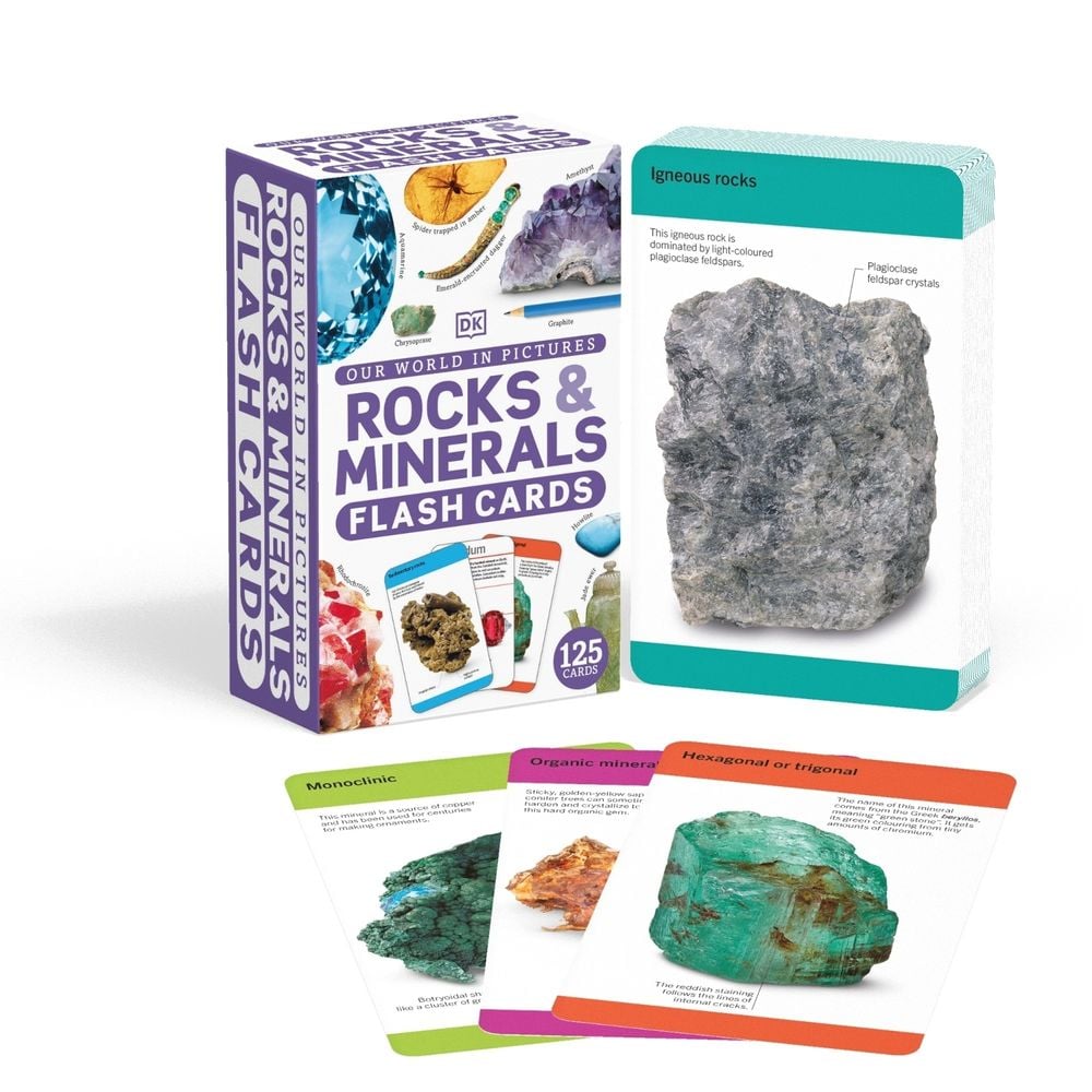 Our World in Pictures Rocks & Minerals Flash Cards by DK - ISBN: 9780241573938
