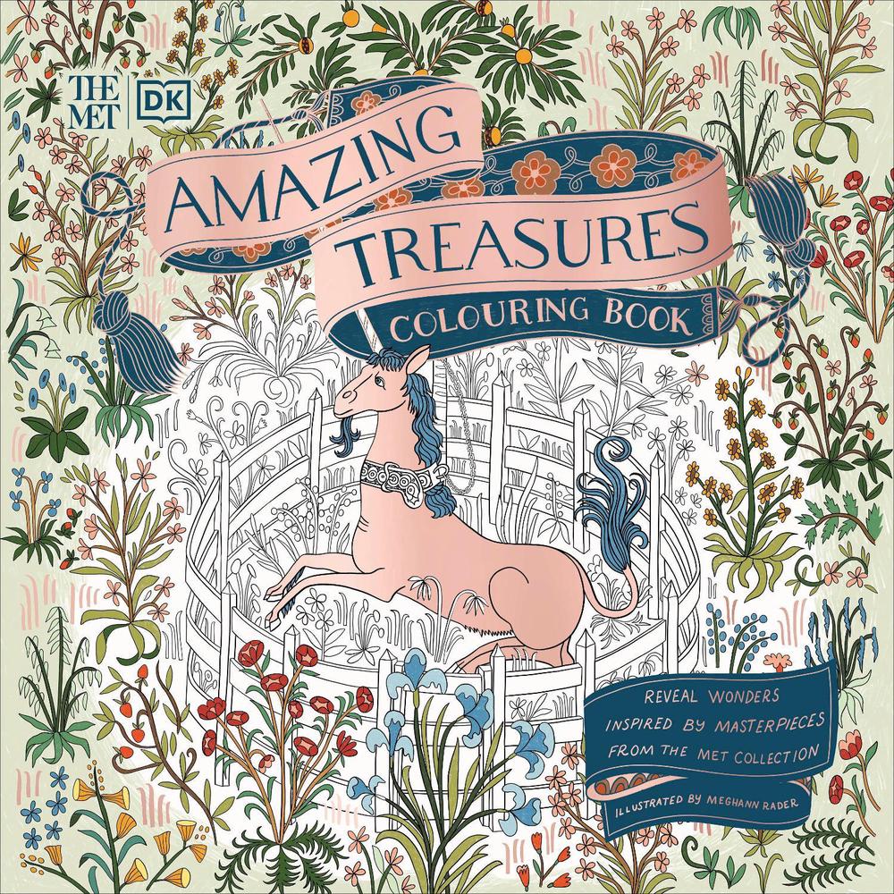 Met Amazing Treasures Colouring Book by Meghann Rader - ISBN: 9780241574034
