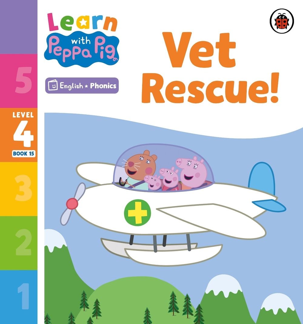 Learn with Peppa Phonics Level 4 Book 15 – Vet Rescue! (Phonics Reader) by Peppa Pig - ISBN: 9780241576892