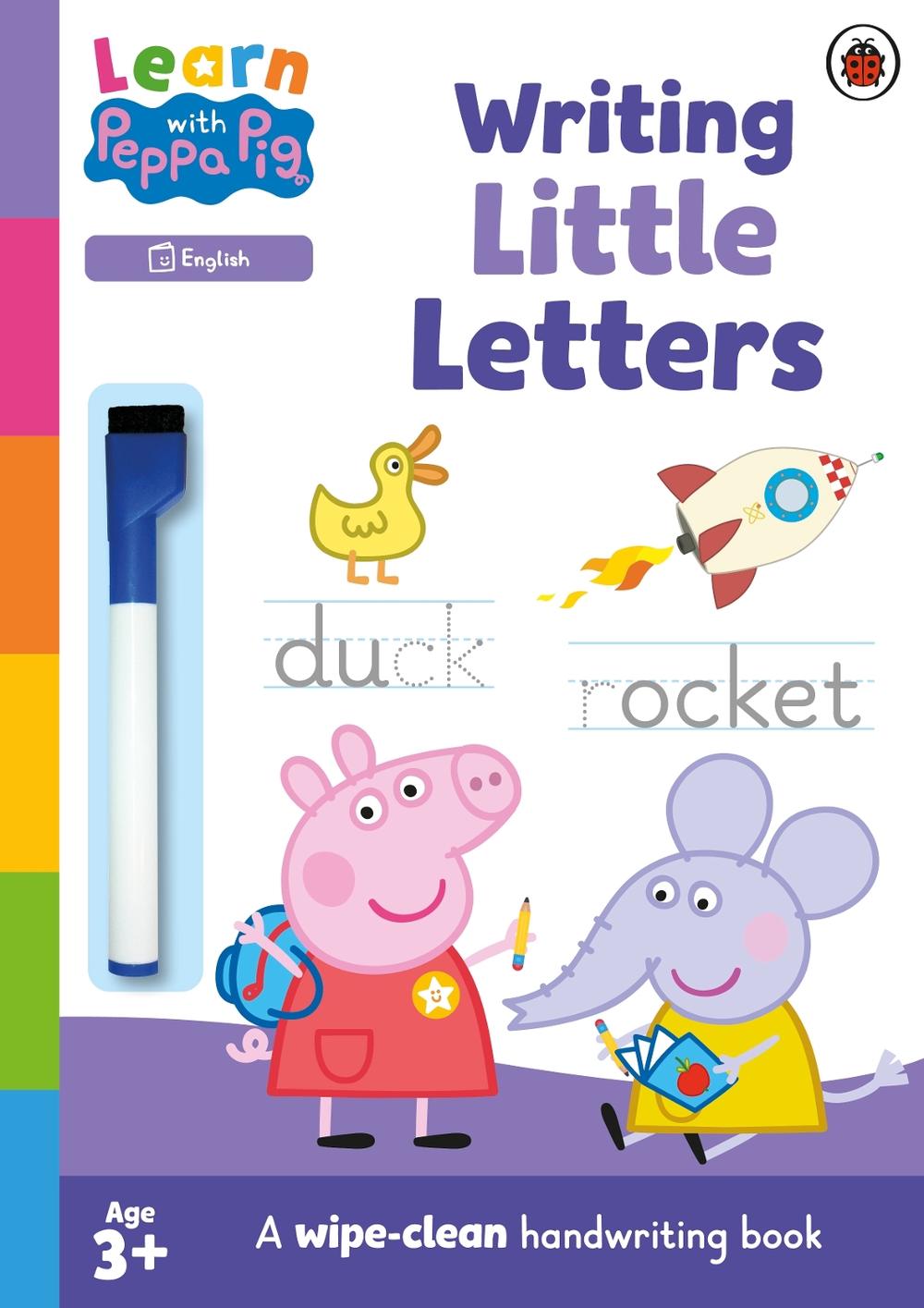 Learn With Peppa: Writing Little Letters, 9780241601785