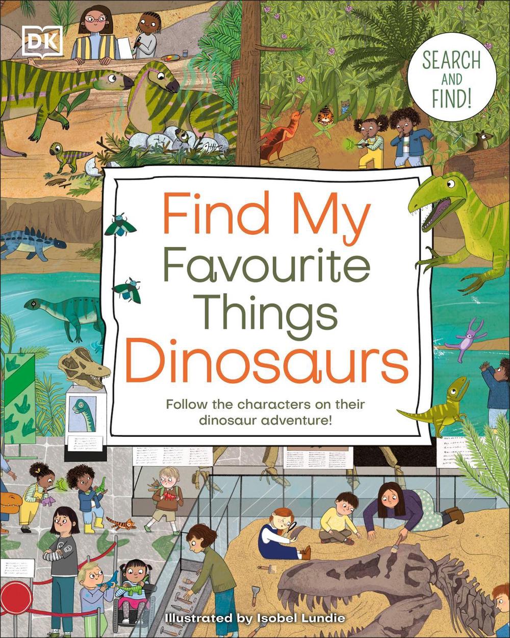 Find My Favourite Things Dinosaurs, 9780241643051