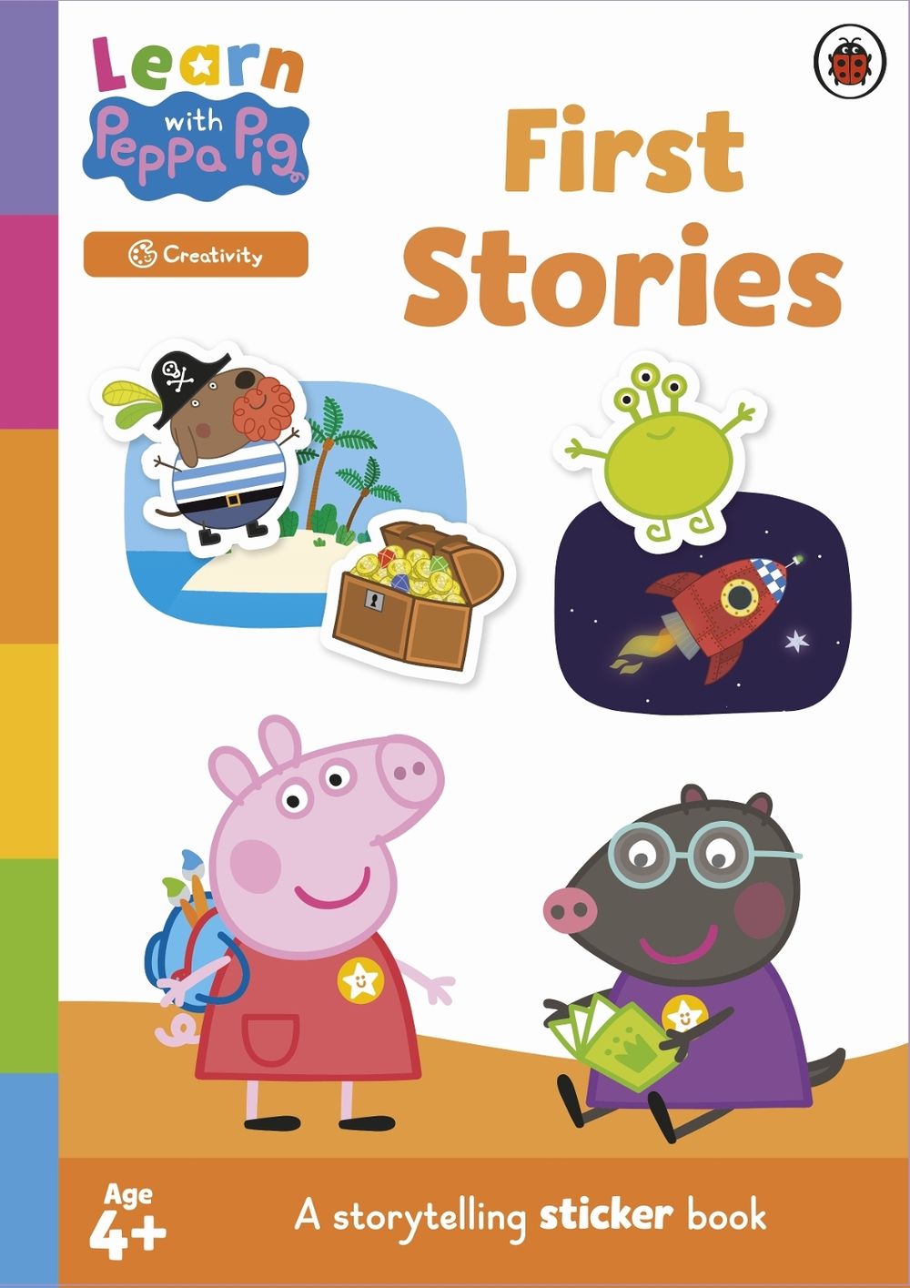 Learn with Peppa: First Stories sticker activity book by Peppa Pig - ISBN: 9780241645673