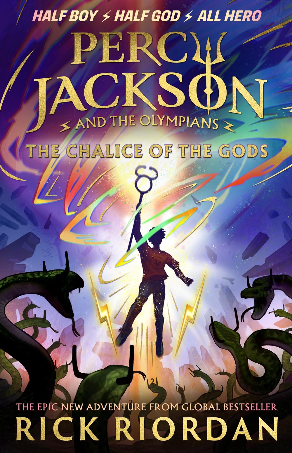 Percy Jackson And The Olympians The Chalice Of The Gods By Rick Riordan Paperback