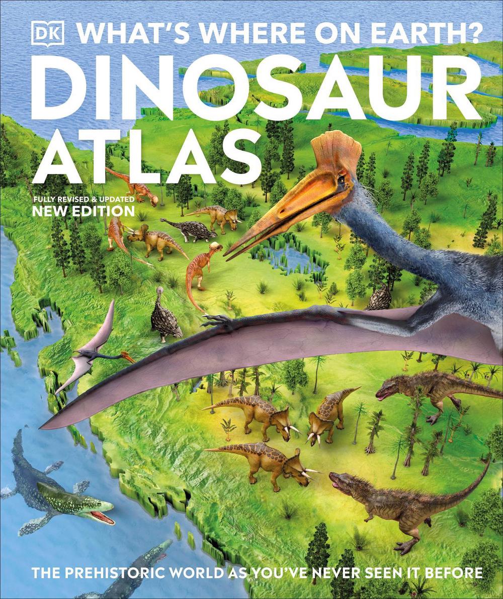 What's Where on Earth? Dinosaur Atlas, 9780241657904