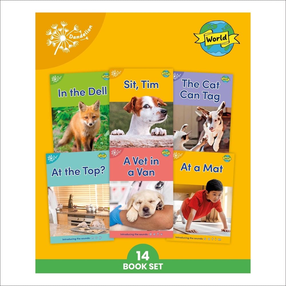 Phonic Books Dandelion World Stages 1-7 by Phonic Books - ISBN: 9780241666333