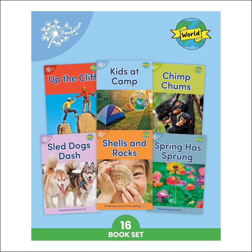 Phonic Books Dandelion World Stages 8-15 by Phonic Books - ISBN: 9780241666708