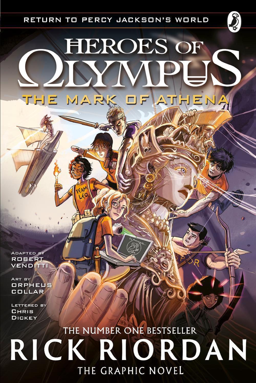 The Mark of Athena: The Graphic Novel (Heroes of Olympus Book 3), 9780241686515