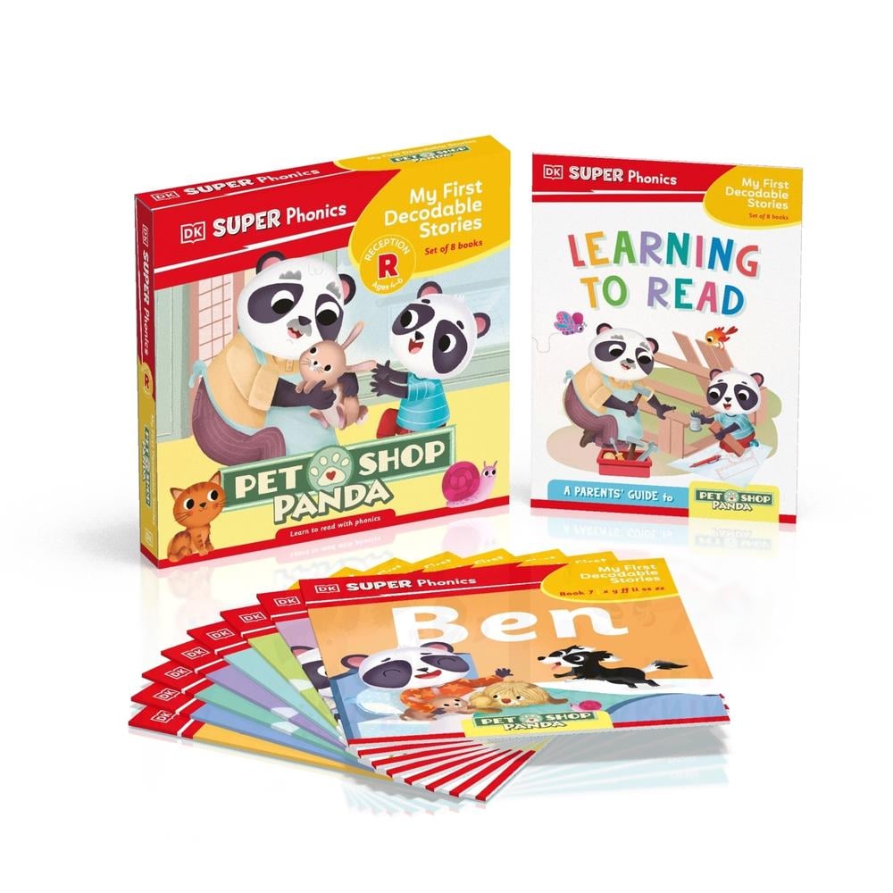 DK Super Phonics My First Decodable Stories Pet Shop Panda by DK - ISBN: 9780241687376