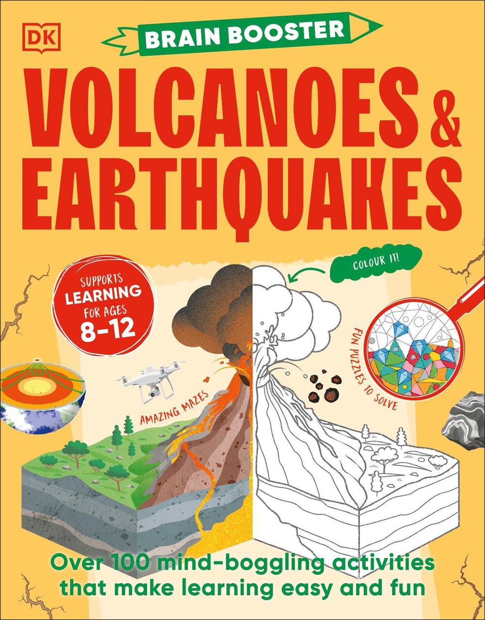 Brain Booster Volcanoes and Earthquakes by DK - ISBN: 9780241699270
