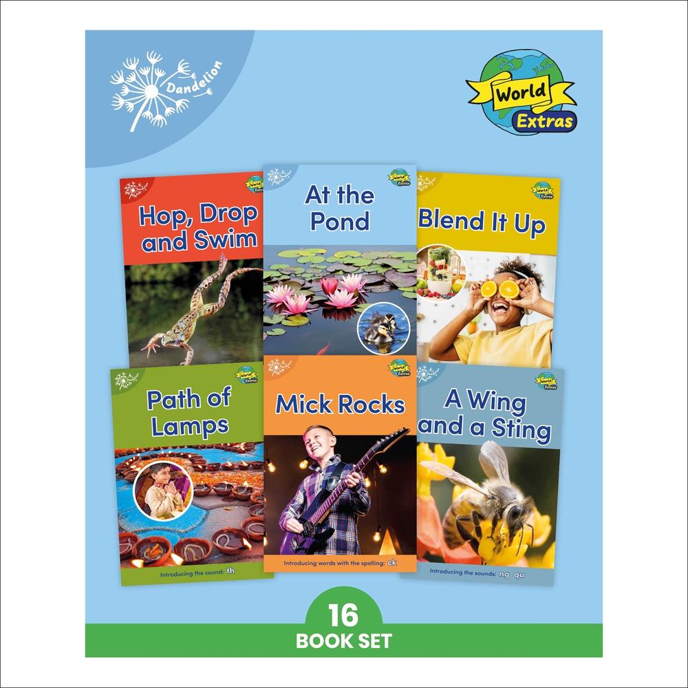 Phonic Books Dandelion World Extras Stages 8-15, 9780241699829