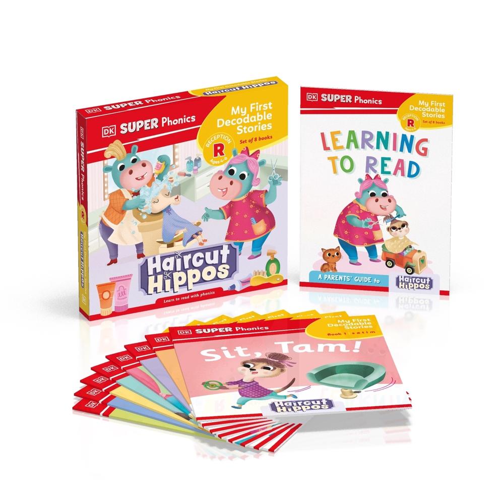 DK Super Phonics My First Decodable Stories Haircut Hippos, 9780241699874