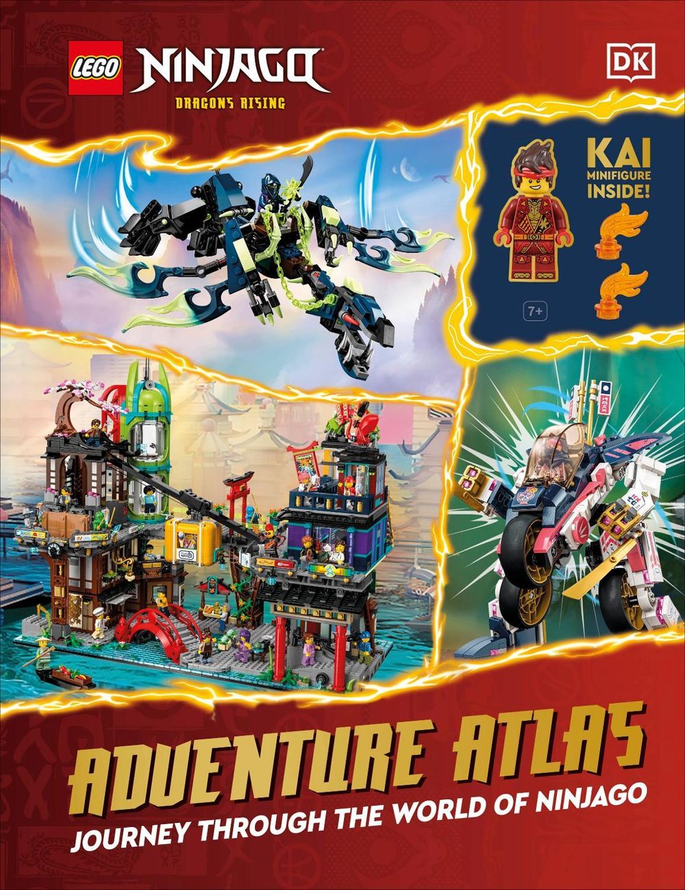 LEGO Ninjago Dragons Rising Adventure Atlas by DK - ISBN: 9780241712306