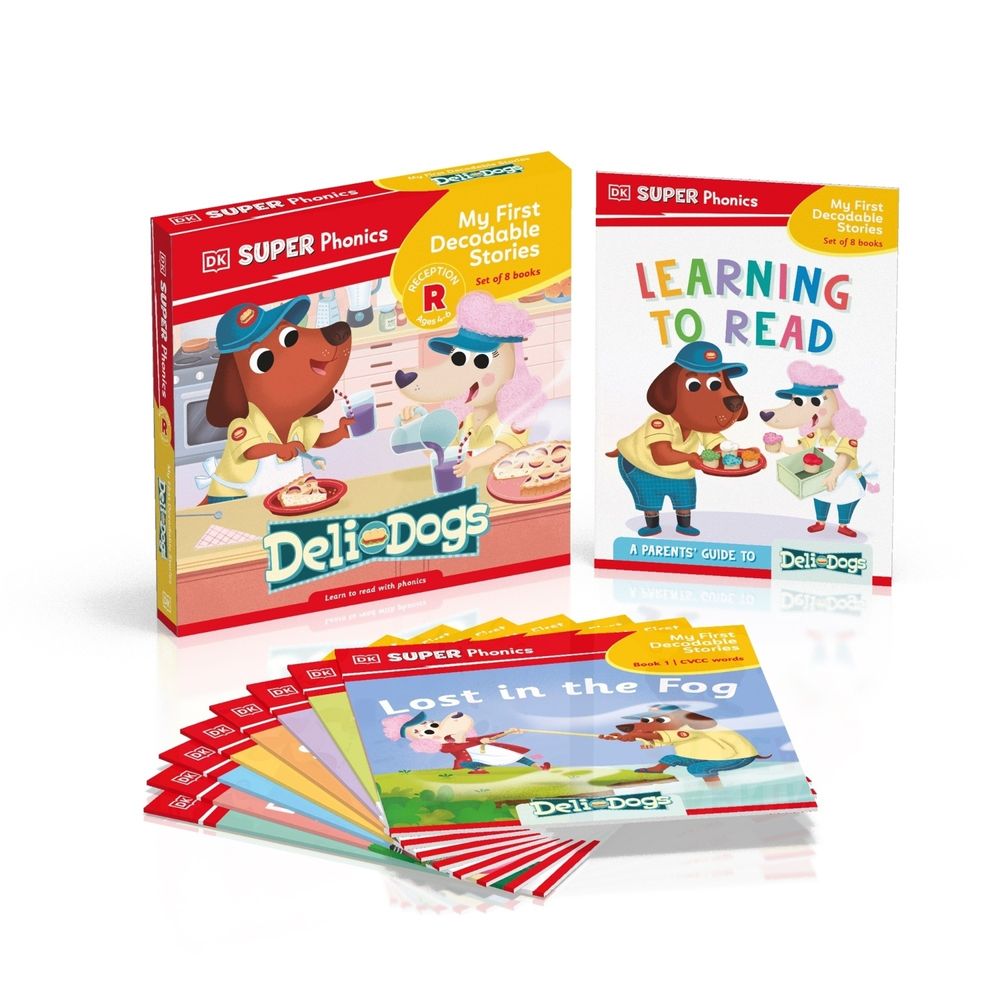 DK Super Phonics My First Decodable Stories Deli Dogs by DK - ISBN: 9780241712603