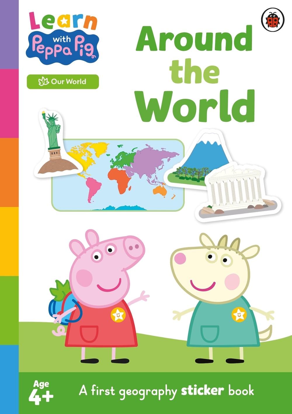 Learn with Peppa: Around the World sticker activity book by Peppa Pig - ISBN: 9780241717417