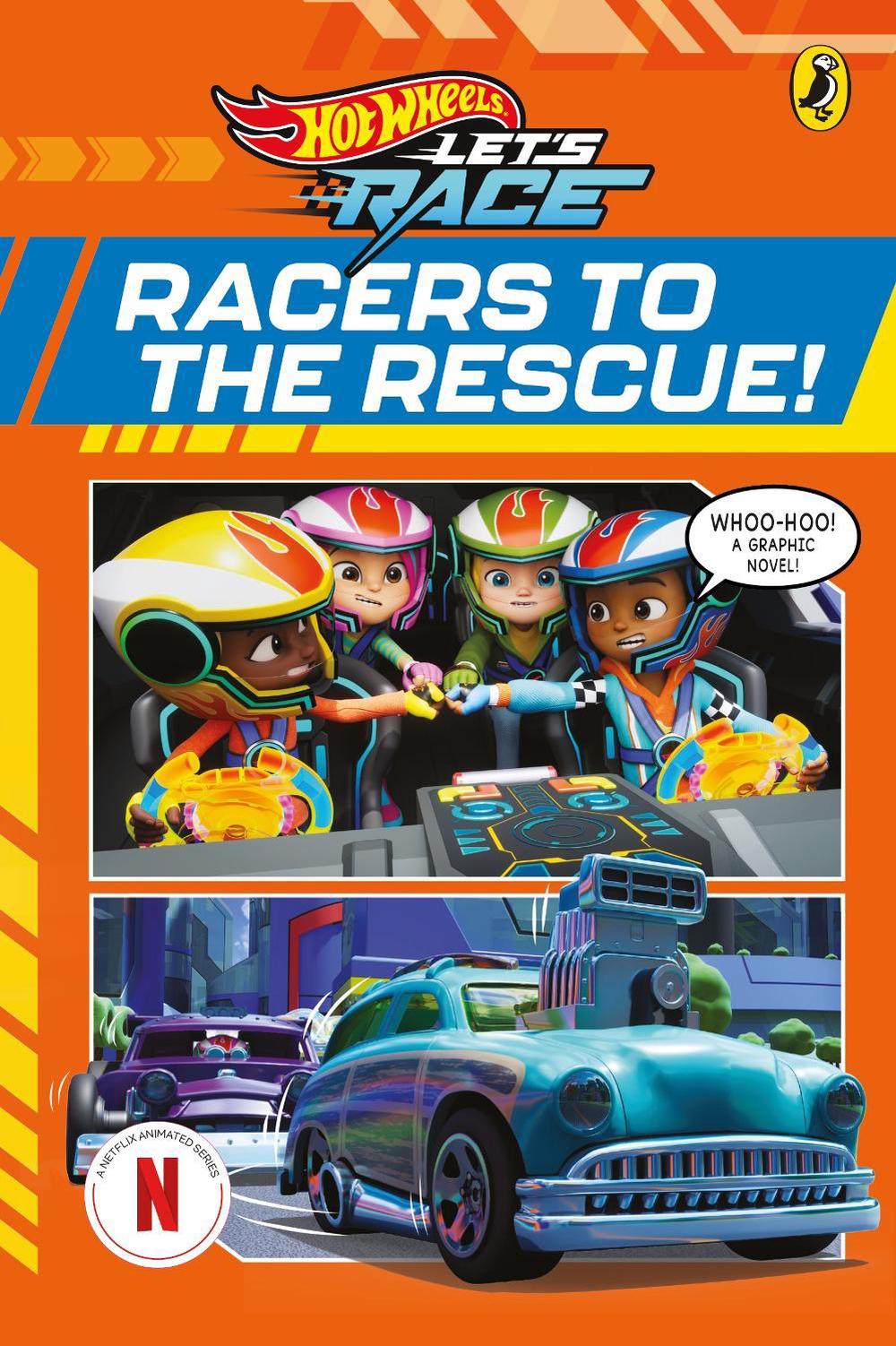Hot Wheels: Let’s Race: Racers to the Rescue!: Graphic Novel, 9780241738641