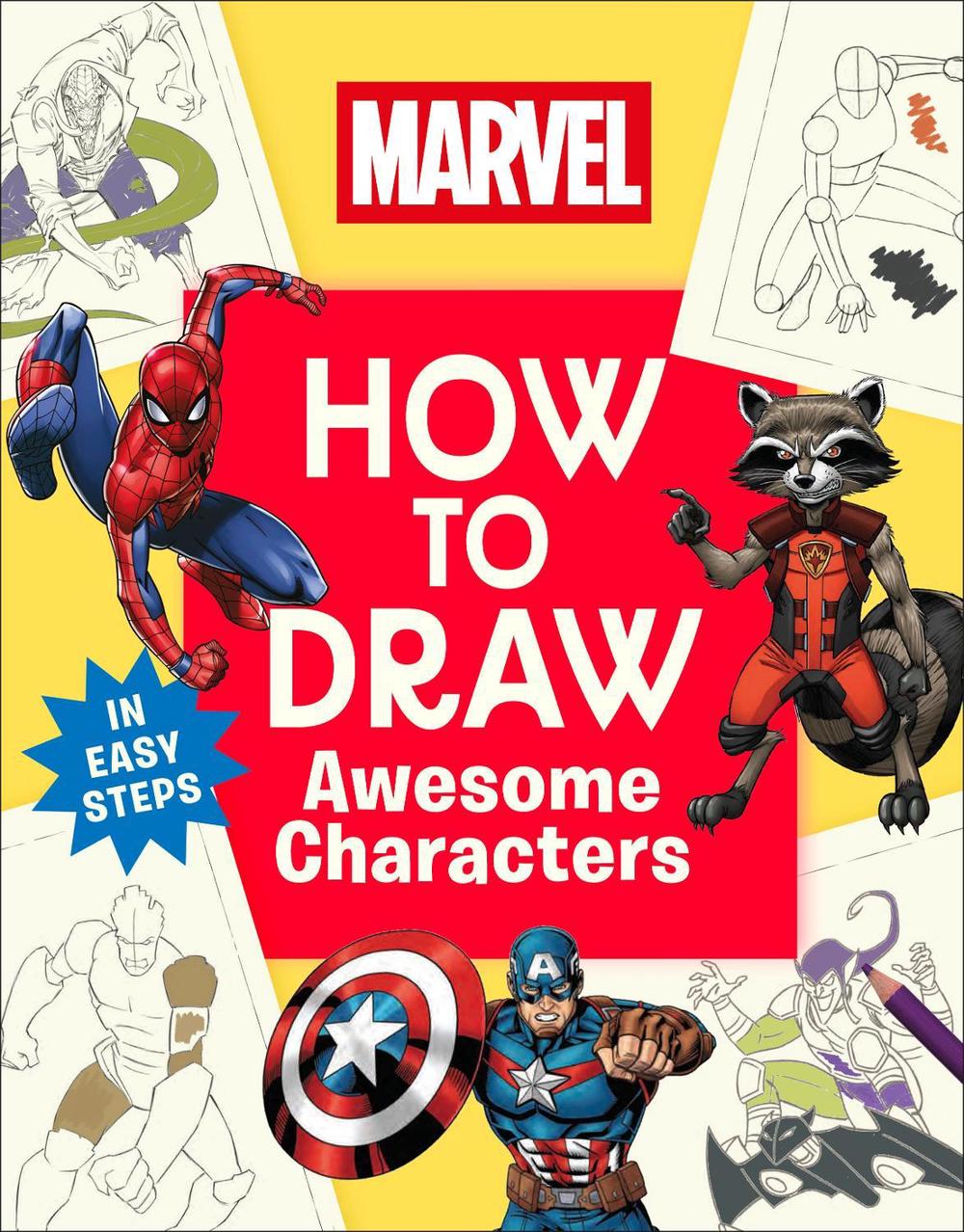 Marvel How to Draw Awesome Characters, 9780241741528