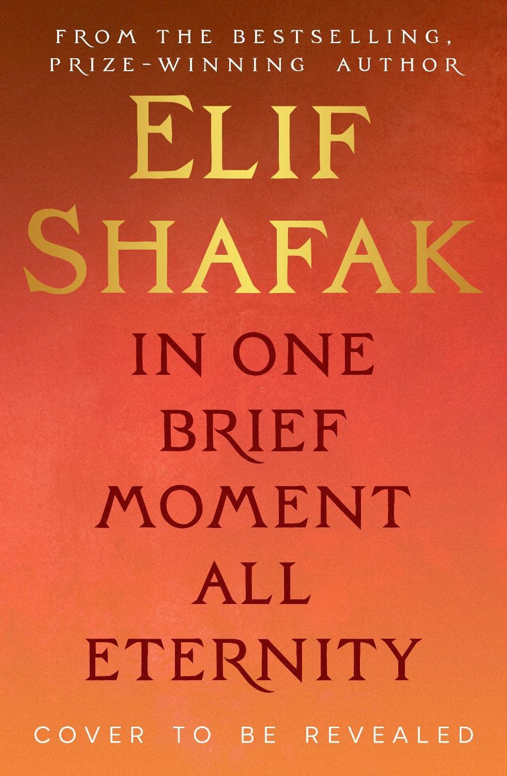 In One Brief Moment All Eternity by Elif Shafak - ISBN: 9780241745953