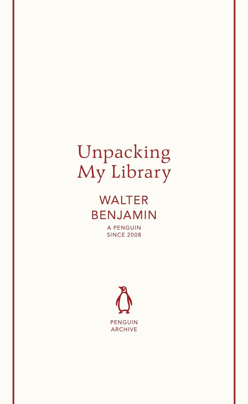 Unpacking My Library, 9780241747261