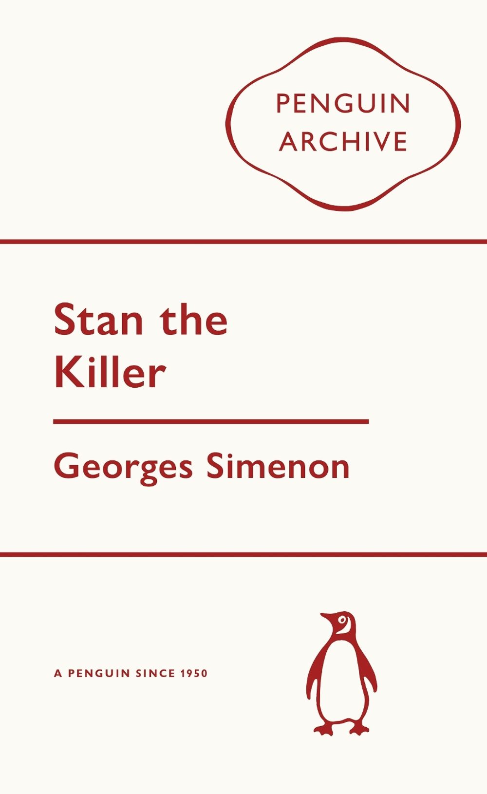 Stan the Killer by Georges Simenon - ISBN: 9780241752166