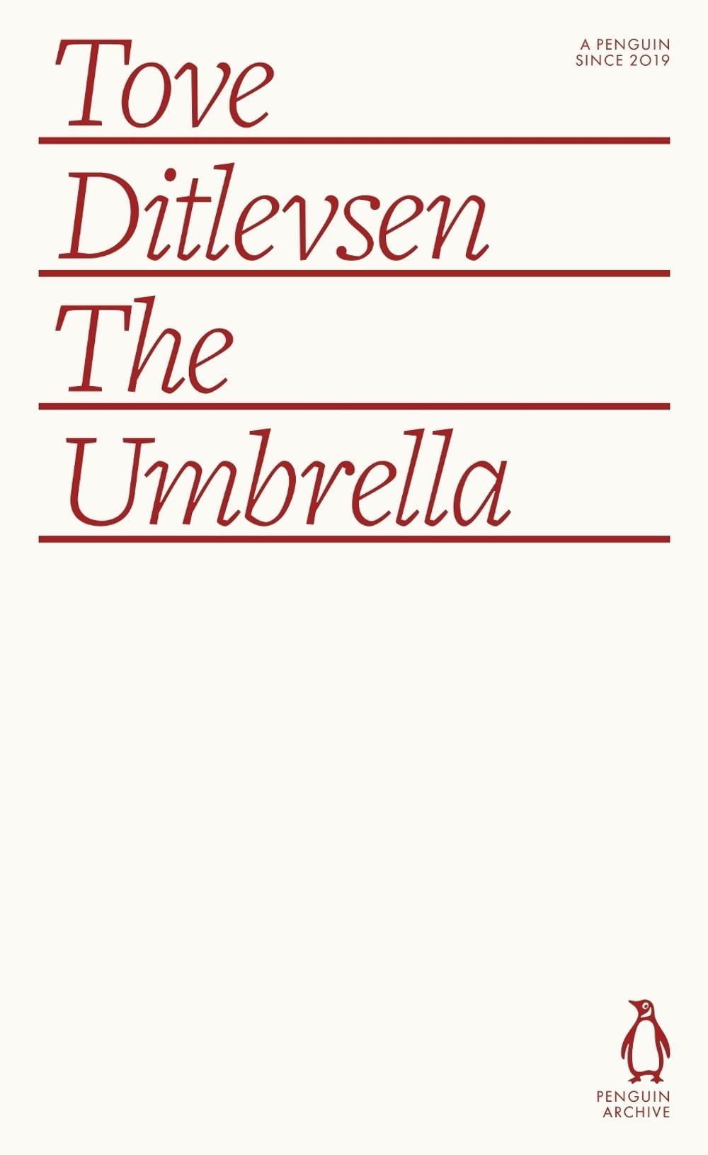 The Umbrella by Tove Ditlevsen - ISBN: 9780241752258