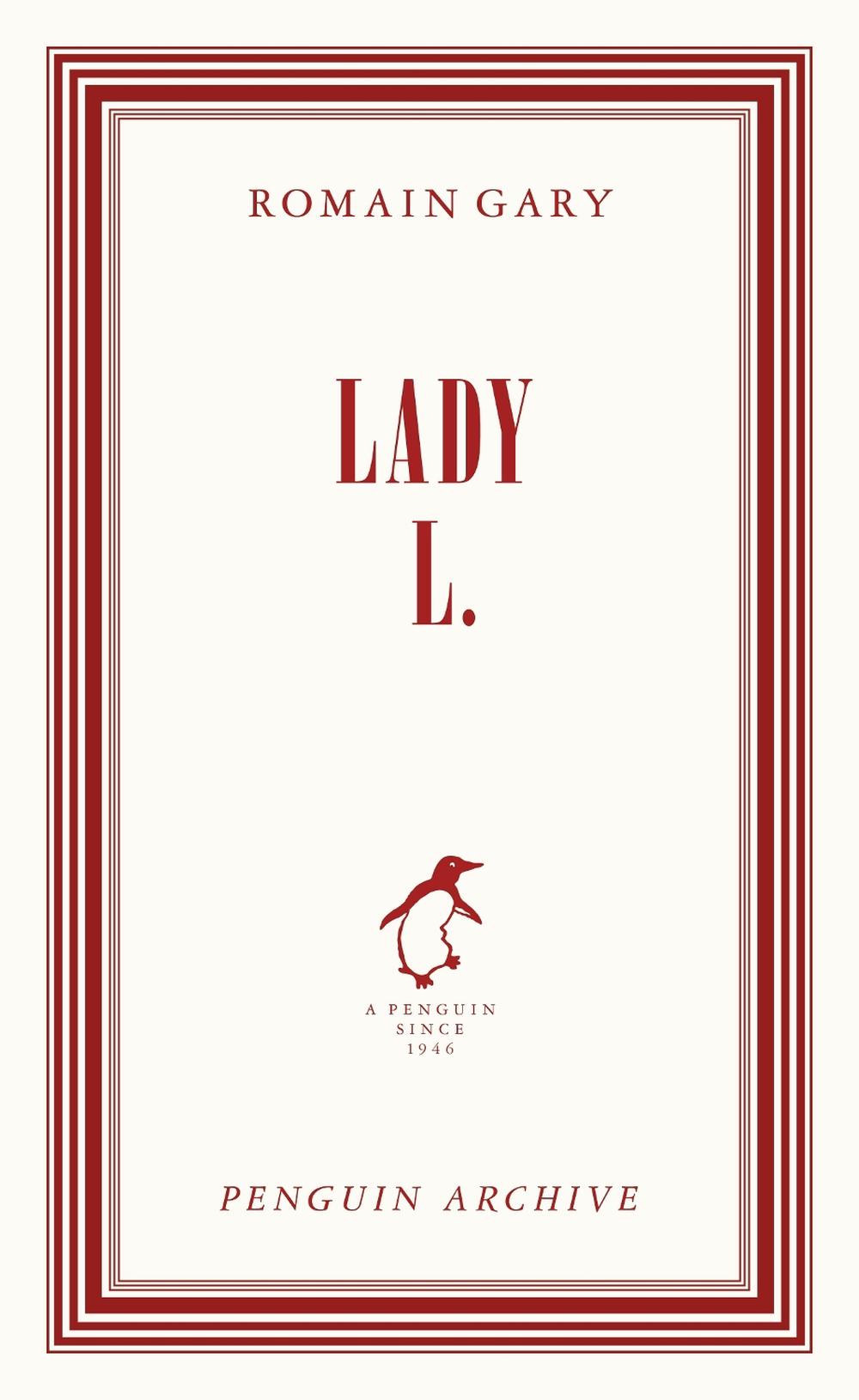 Lady L. by Romain Gary - ISBN: 9780241752340