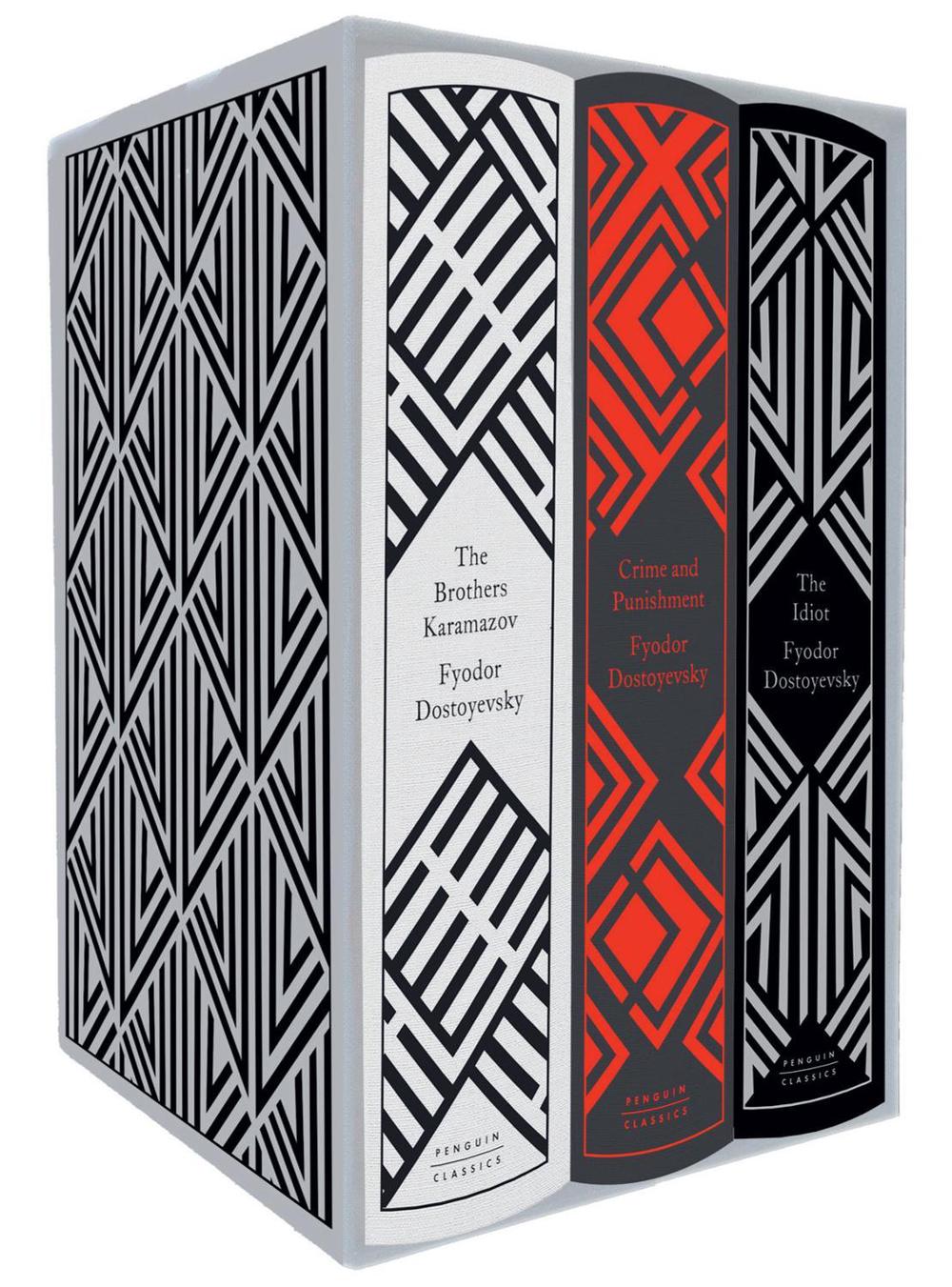 Fyodor Dostoyevsky Boxed Set: Crime and Punishment, The Idiot, The Brothers Karamazov, 9780241765784