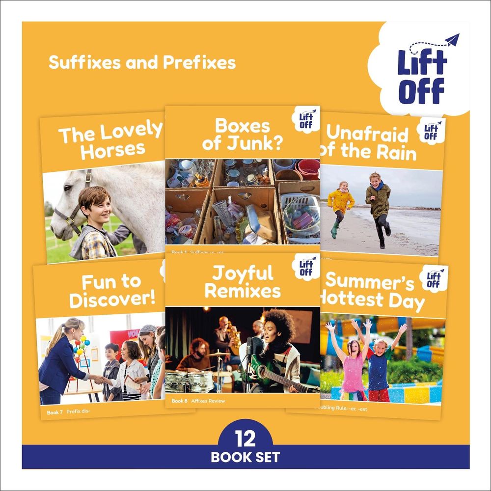 Phonic Books Lift Off Readers Suffixes and Prefixes by Phonic Books - ISBN: 9780241775196