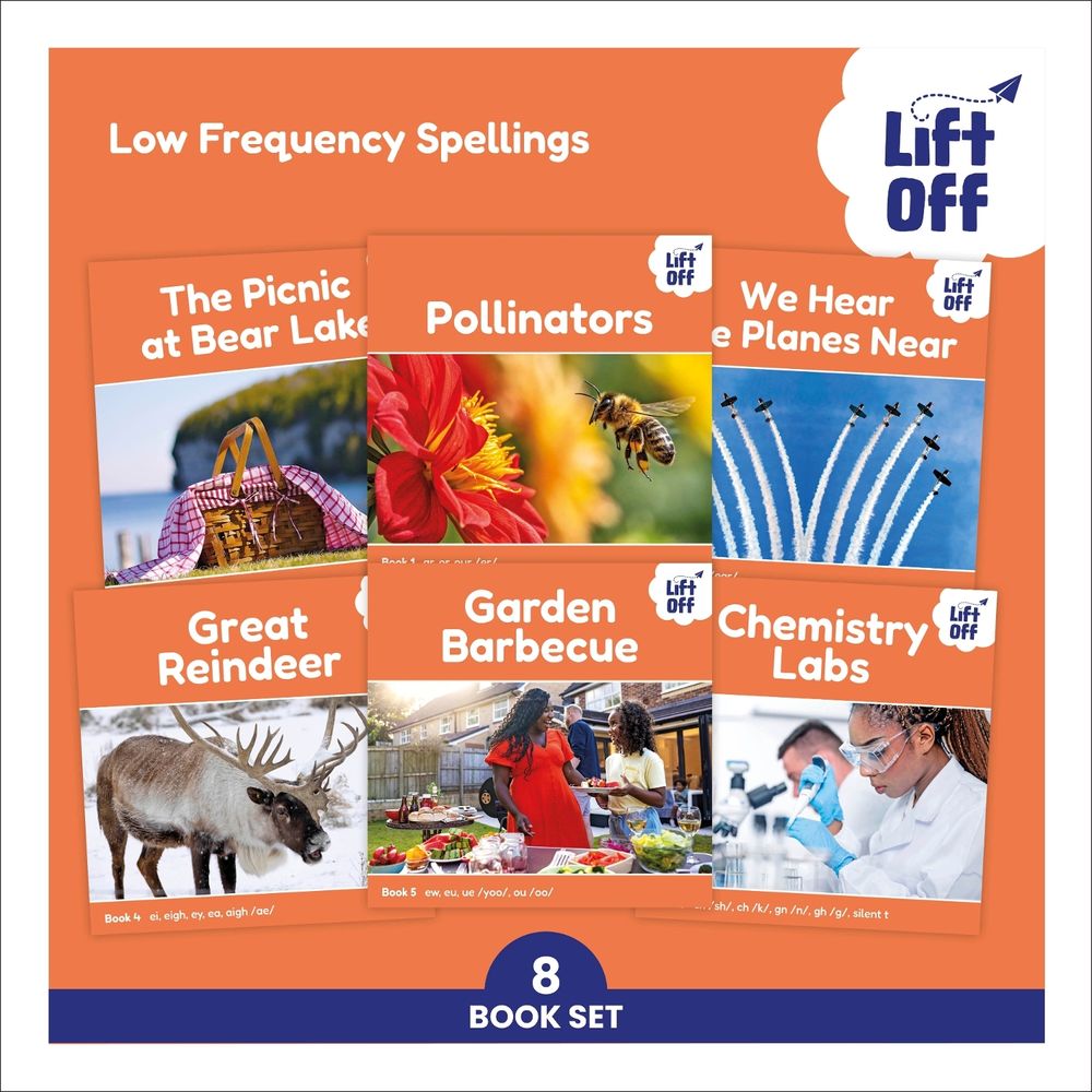 Phonic Books Lift Off Readers Low Frequency Spellings by Phonic Books - ISBN: 9780241775202