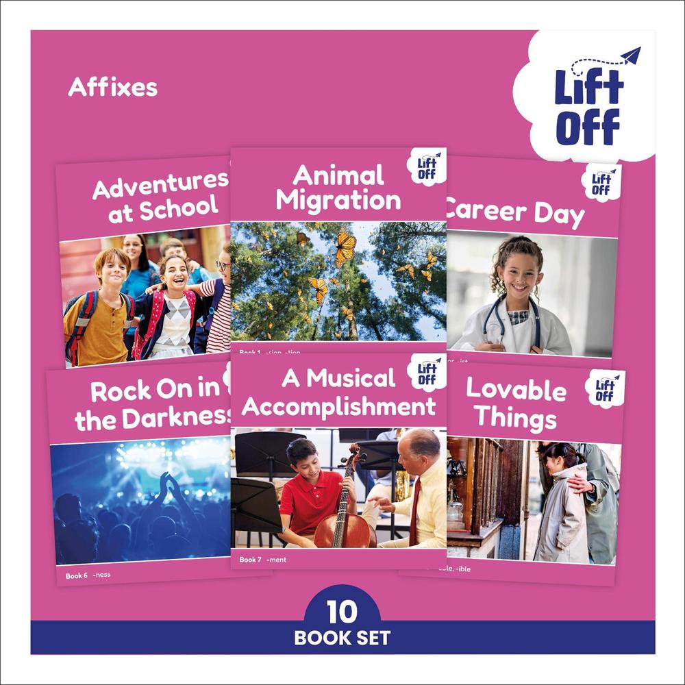 Phonic Books Lift Off Readers Affixes by Phonic Books - ISBN: 9780241775219