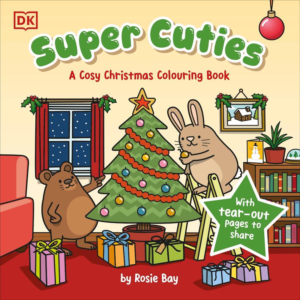 Super Cuties: A Cosy Christmas Colouring Book, 9780241775820