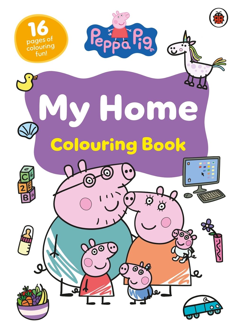 Peppa Pig: My Home Colouring Book by Peppa Pig - ISBN: 9780241782378