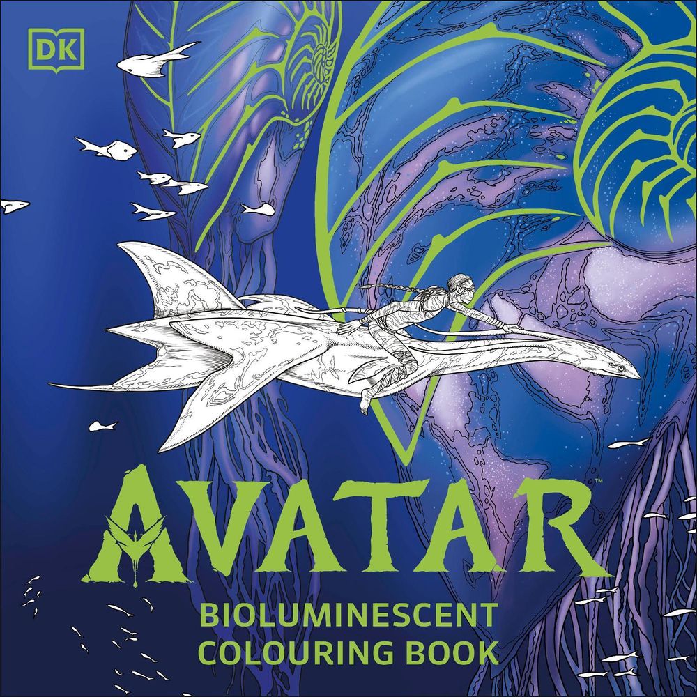 Avatar Bioluminescent Colouring Book by DK - ISBN: 9780241785935