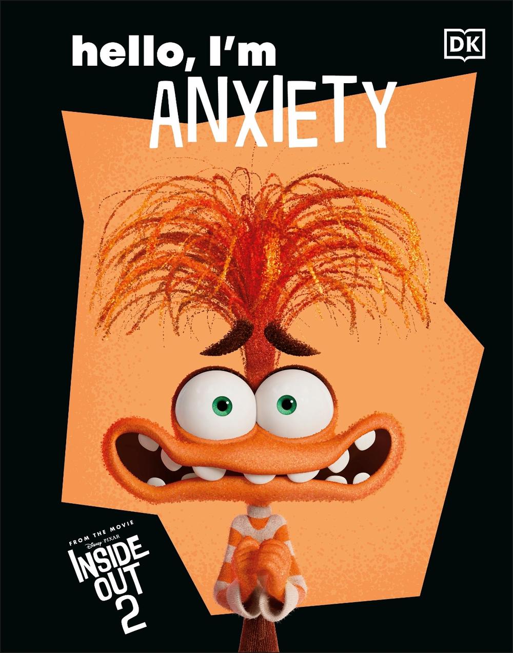 Disney Inside Out 2 Hello, I'm Anxiety, 9780241788721