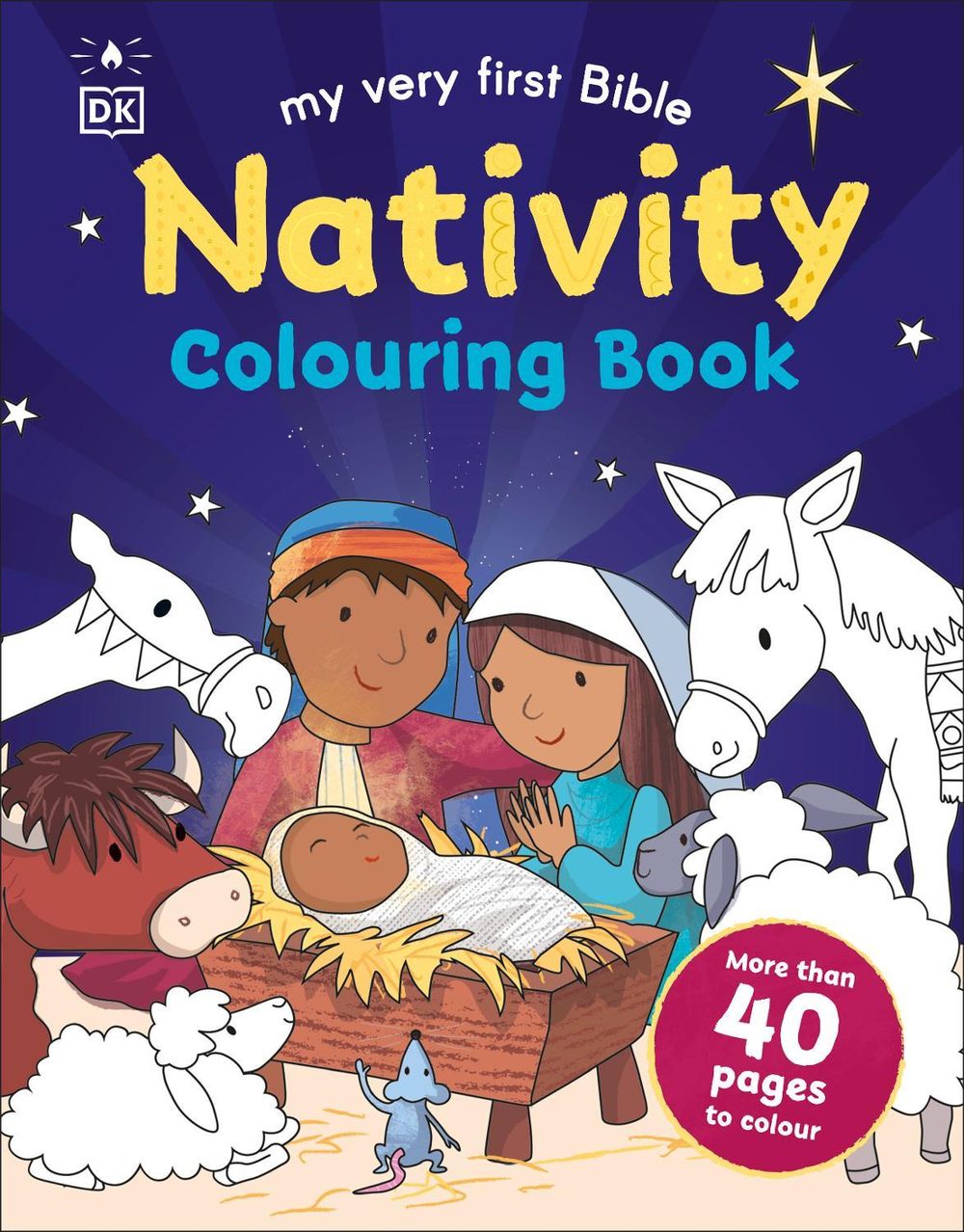 My Very First Bible Nativity Colouring Book by DK - ISBN: 9780241795774