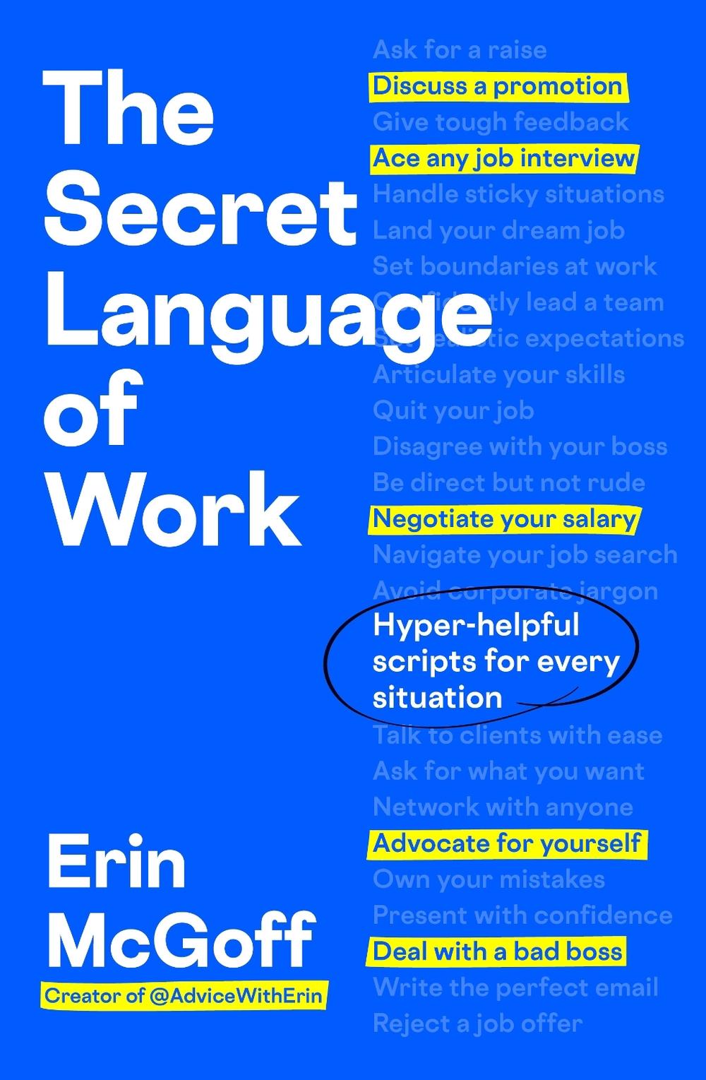 The Secret Language of Work, 9780241802557