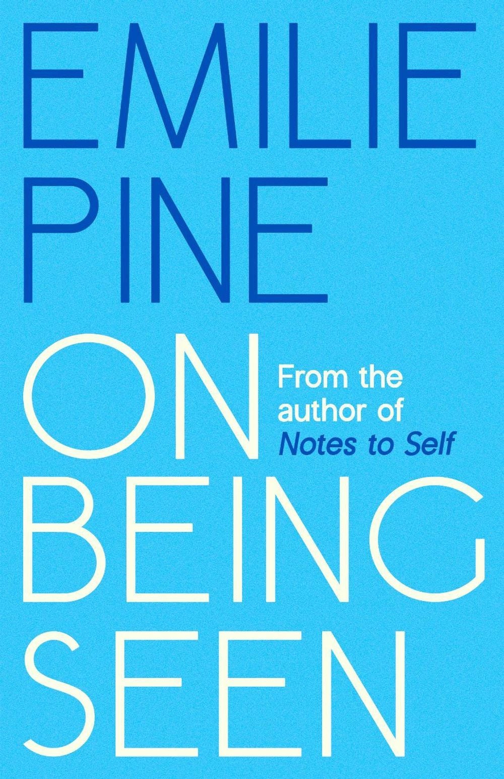 On Being Seen by Emilie Pine - ISBN: 9780241805138