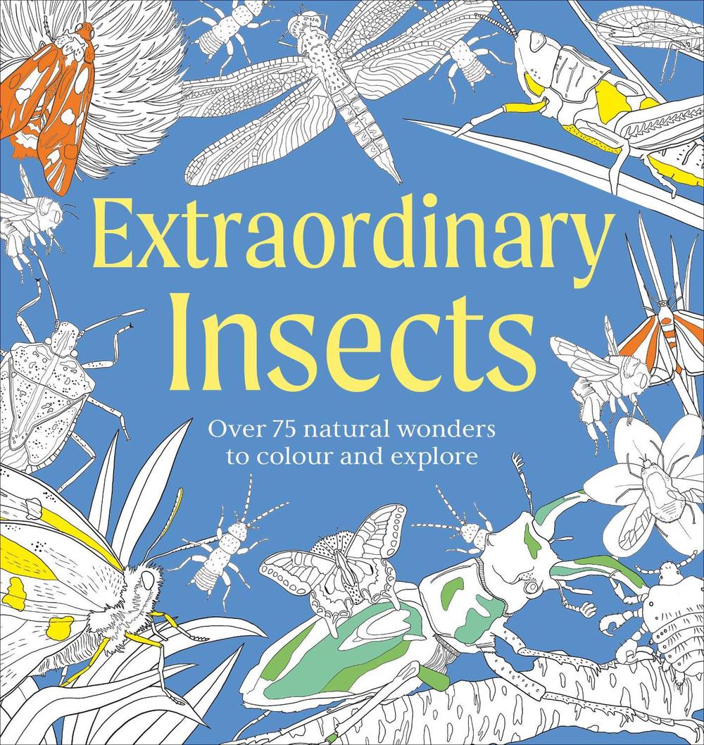 Extraordinary Insects Colouring Book, 9780241805541